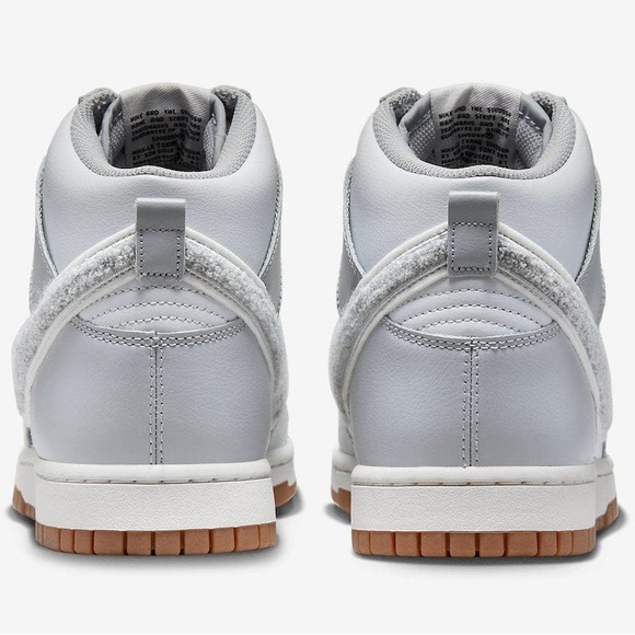 Nike Dunk Hi Retro University Light Smoke Grey - Picture 6 of 10